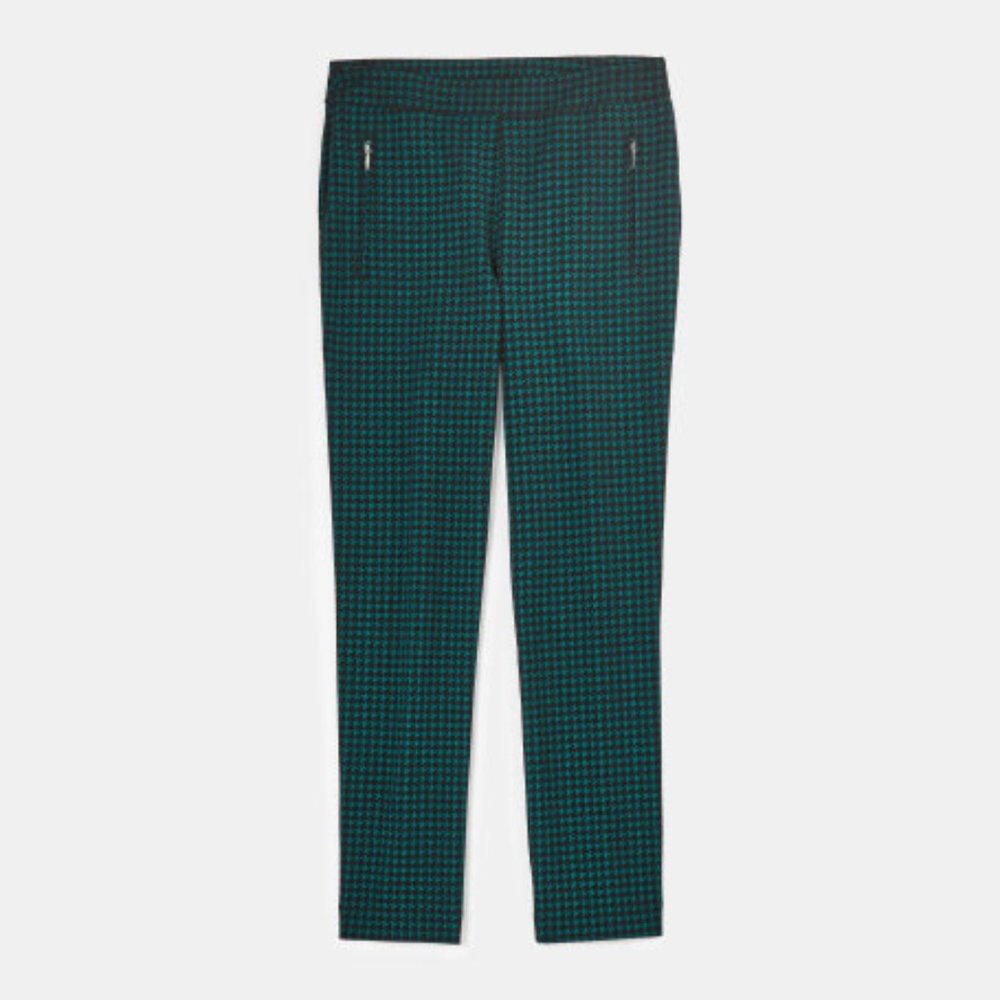 Houndstooth Pants Stretchy Material
